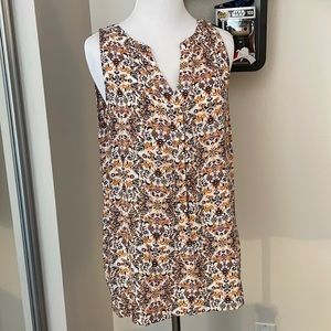 Lucy & Laural Tunic Floral Tanktop